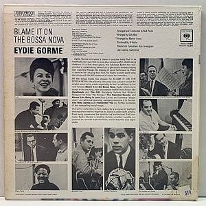EYDIE GORME / Blame It On Bossa Nova (LP) / Columbia