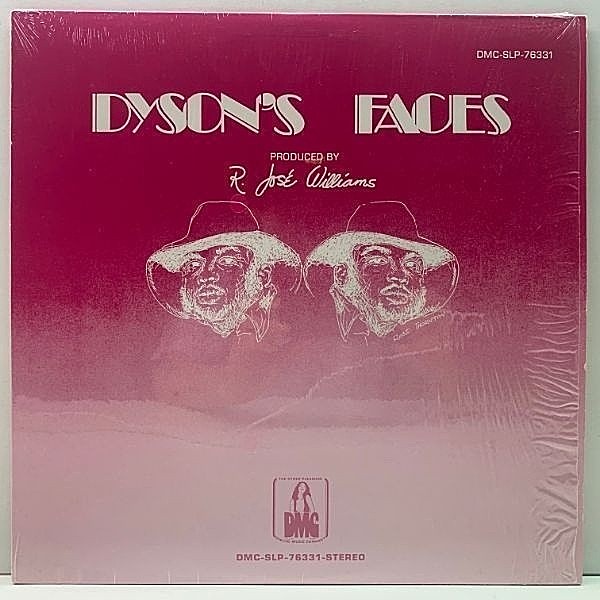レコードメイン画像：シュリンク美品!! DYSON'S FACES Same (DMC／Pink cover) 1st アルバム CLIFTON DYSON 米プレス・リイシュー LP