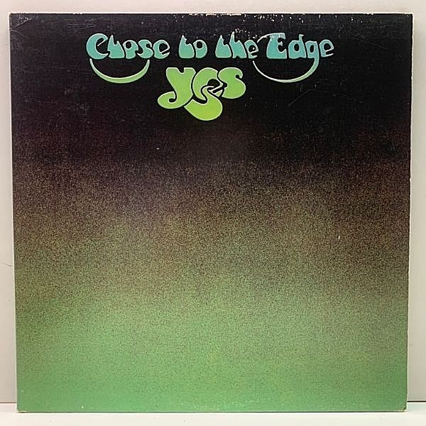 レコードメイン画像：良好!! Aマト AT/GP刻印 US初期プレス YES Close To The Edge ('72 Atlantic) 米 Lp イエス 危機 ROCKEFELLERアドレス