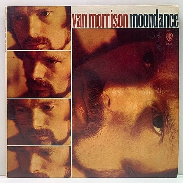 レコードメイン画像：レアな美盤!! 米 Wマーク無し パームツリー VAN MORRISON Moondance (Warner Bros.) 最高傑作 ヴァン・モリソン／ムーンダンス LP 名盤