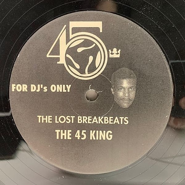 レコードメイン画像：レア USオンリー 12'' 良好品!! THE 45 KING The Lost Breakbeats - The Black Album ('93 45LP0057) 職人かたぎの骨太な渋いビート満載