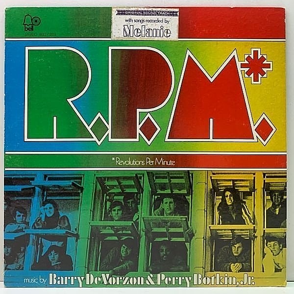 レコードメイン画像：【INCREDIBLE BONGO BAND／Apacheを彷彿させるパーカッシヴ・グルーヴ】USオリジナル『R.P.M.』BARRY DEVORZON & PERRY BOTKIN JR.