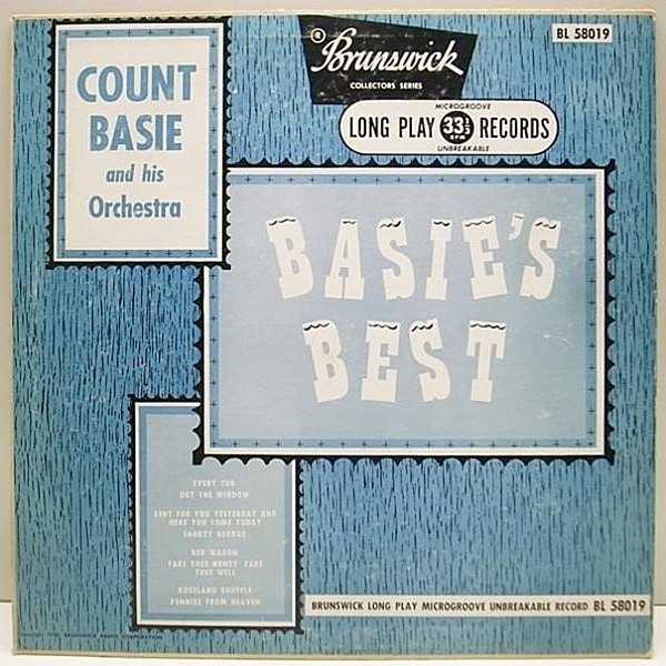 レコードメイン画像：10 FLAT Orig. COUNT BASIE Basie's Best / Brunswick BL 58019