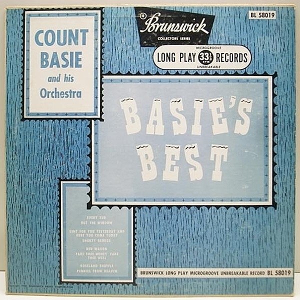 レコードメイン画像：10 FLAT Orig. COUNT BASIE Basie's Best / Brunswick BL 58019