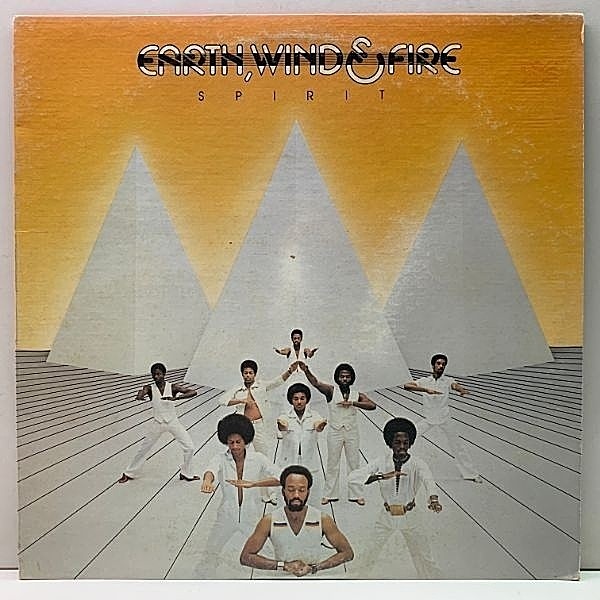 レコードメイン画像：Cut無し!美盤! w/専用インナー USオリジナル EARTH WIND & FIRE Spirit ('76 Columbia) 魂 スピリット NAS Live Now サンプリング Getaway