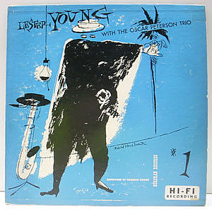 レコード画像：LESTER YOUNG / OSCAR PETERSON / Lester Young With The Oscar Peterson Trio #1