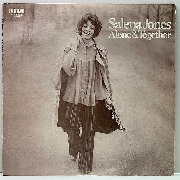 レコードメイン画像：良好!! JPNオリジナル SALENA JONES Alone & Together (RCA 6272) サリナ・ジョーンズに改名後の渡英先でのデビュー・アルバム LP