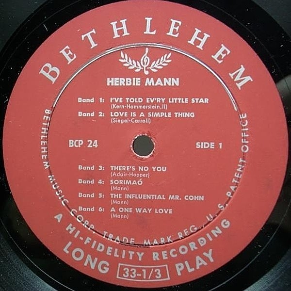 Herbie Mann★ Bethlehem 盤★アルバム状態良好でオススメ品 Herbie Mann☆ Bethlehem 盤☆アルバム状態良好でオススメ品
