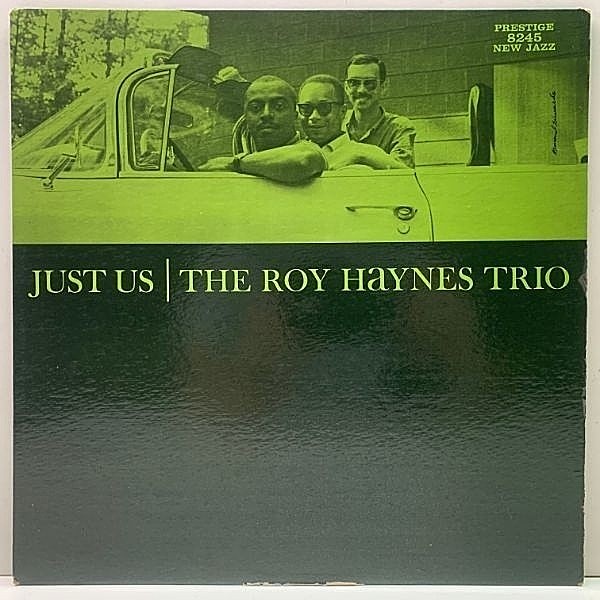 レコードメイン画像：USオリジナル NJ, Purple 深溝 MONO RVG刻印 ROY HAYNES TRIO Just Us (New Jazz 8245) コーティング仕様 w./Richard Wyands ピアノトリオ