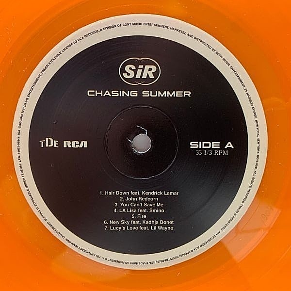 SiR / Chasing Summer (LP) / Top Dawg Entertainment | WAXPEND