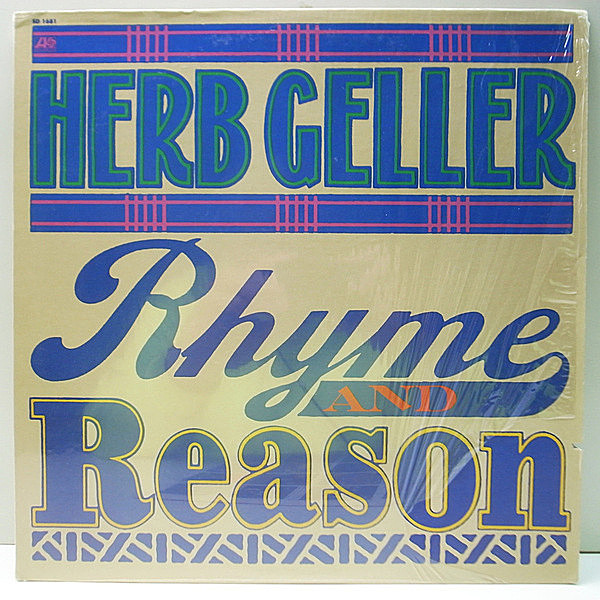 レコードメイン画像：【ドラムブレイク・ジャズファンク！Sudden Senility収録】シュリンク美品 USオリジ HERB GELLER Rhyme And Reason w/ Mark Murphy 試聴