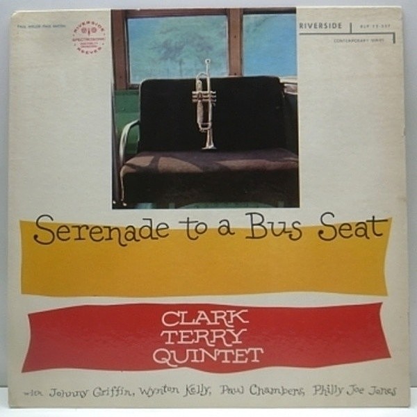 レコードメイン画像：MONO両溝 美ジャケ CLARK TERRY Serenade / US初期 青小 2ND