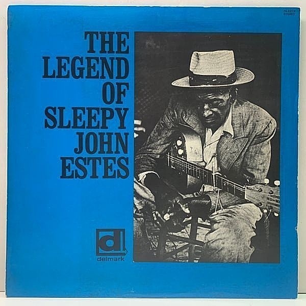レコードメイン画像：美盤!! 解説付き The Legend Of SLEEPY JOHN ESTES (Delmark) スリーピー・ジョン・エスティスの伝説 LP