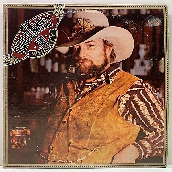 レコードメイン画像：美盤!! USプレス CHARLIE DANIELS BAND Whiskey ('77 Epic) 米SSW チャーリー・ダニエルズ・バンド Southern Rock 傑作アルバム LP