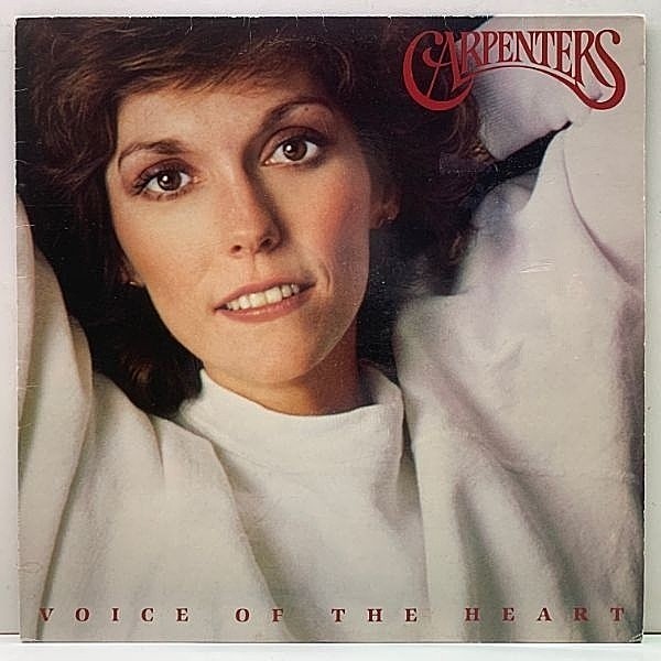 レコードメイン画像：美盤!! 手書きA1マト UKオリジナル CARPENTERS Voice Of The Heart (A&M AMLX 64954) カレン最後のレコーディング曲『Now』など収録