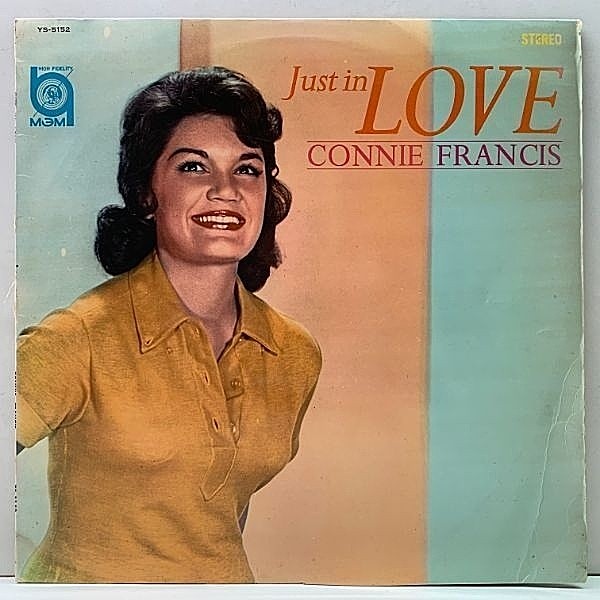 レコードメイン画像：良好盤!! CONNIE FRANCIS Just In Love ('64 MGM YS 5152) コニー・フランシス 愛はすべて LP 日本企画オンリー JPN コロムビア