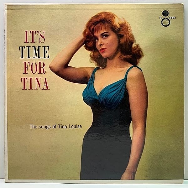 レコードメイン画像：入手難【パーフェクト美品】MONO 米オリジナル 深溝 TINA LOUISE It's Time For Tina ('57 Concert Hall H 1521) ティナ・ルイス 幻の名盤