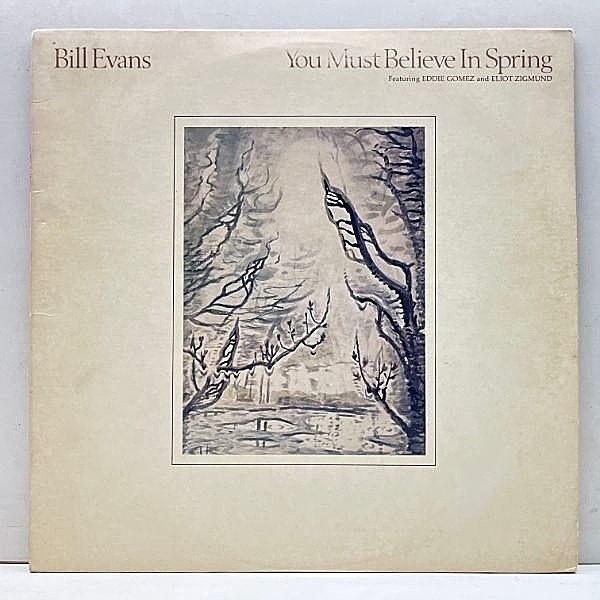 レコードメイン画像：良好!! 初版 横縞ラベ USオリジナル BILL EVANS TRIO You Must Believe In Spring ('81 Warner) 儚くも美しいビル・エヴァンス晩年の傑作