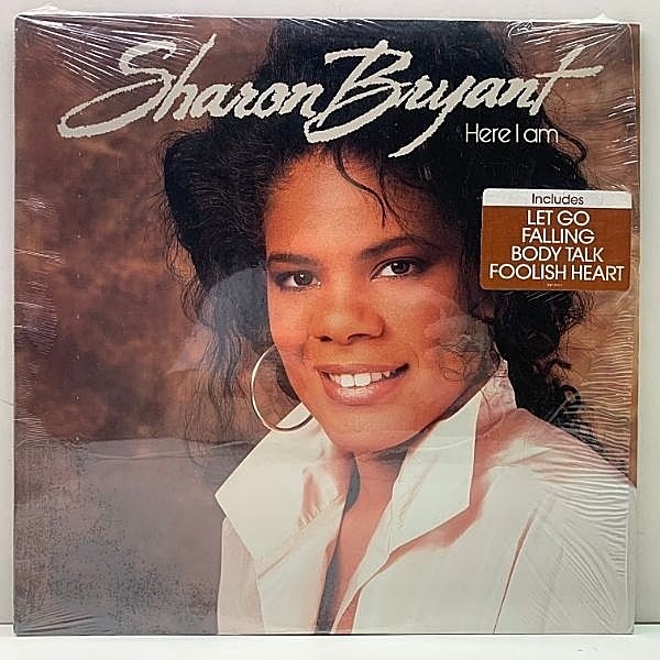 レコードメイン画像：シュリンク美品!! '89年 稀少アナログ SHARON BRYANT Here I Am (Wing) 元ATLANTIC STARRのリードシンガーによるソロ作 STERLING刻印