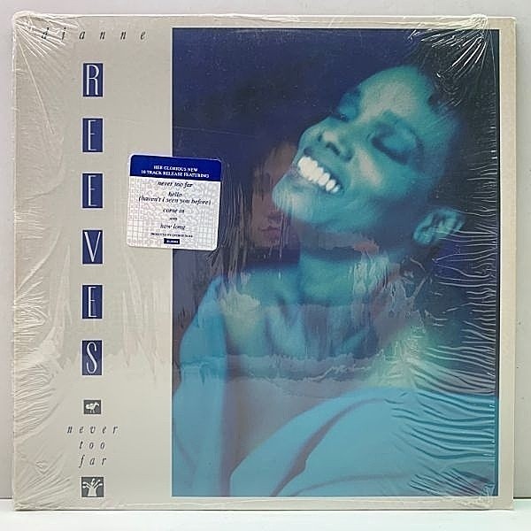 レコードメイン画像：ハイプシール残!シュリンク美品! '89年 稀少 USオリジナル DIANNE REEVES Never Too Far (EMI) GEORGE DUKE プロデュース