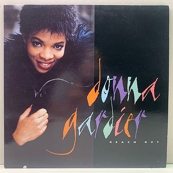 レコードメイン画像：UKオンリー '91年 稀少アナログ 良好品!! DONNA GARDIER Reach Out (Virgin) FRANKIE KNUCKLES プロデュース I'll Be There ほか