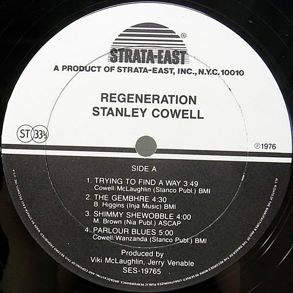 Stanley Cowell / Regeneration（LP） Stanley Cowell – Regeneration – Vinyl (Gatefold, LP, Album