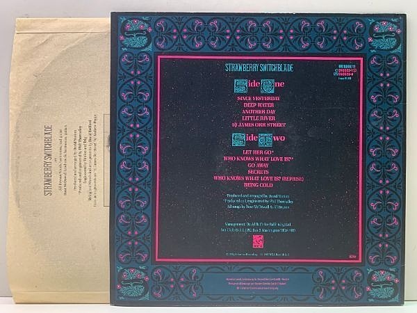 STRAWBERRY SWITCHBLADE / Same (LP) / Korova | WAXPEND RECORDS