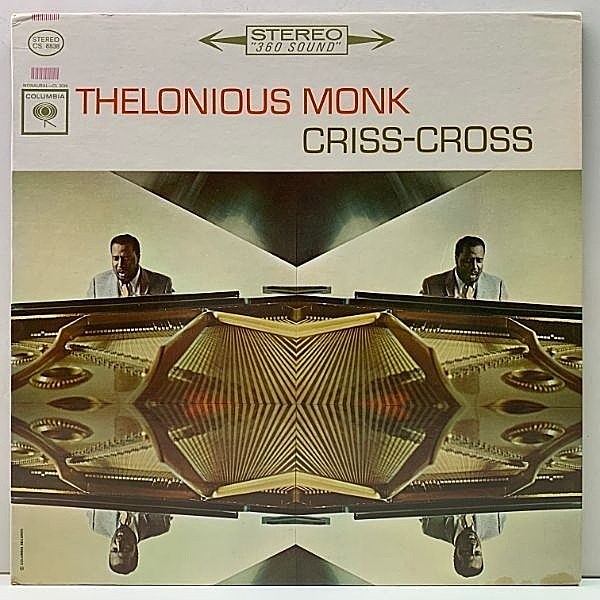 レコードメイン画像：US 完全オリジナル 初版 2eye 黒レター THELONIOUS MONK Criss Cross ('63 Columbia) w/ Charlie Rouse ほか Quartet & Trio & Solo