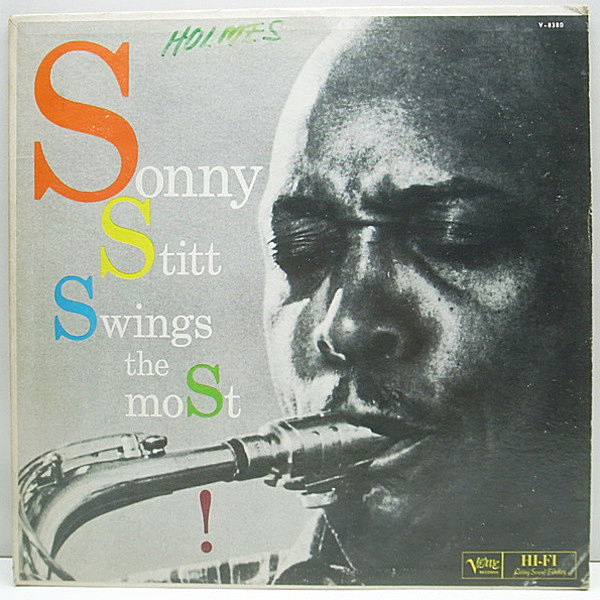 レコードメイン画像：美盤!! MONO Orig. SONNY STITT Swings The Most ワンホーン名作