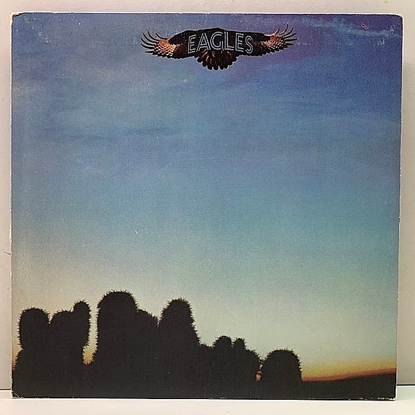 レコードメイン画像：良好盤!! 初版 白ラベル GF, ゲートフォールド USオリジナル EAGLES S.T ／ 1st ('72 Asylum) イーグルス・デビュー TAKE IT EASY ほか