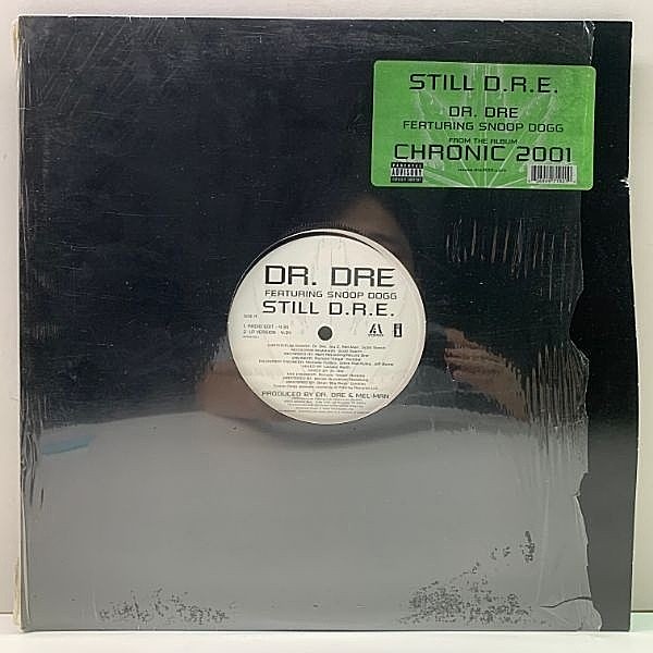 レコードメイン画像：シュリンク美品!! '99年 原盤 USオリジナル DR. DRE Featuring SNOOP DOGG Still D.R.E. (Aftermath) Chronic 2001 からの傑作シングル