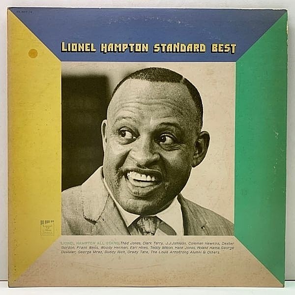 レコードメイン画像：【屈指の好演Star Dustを含む全20曲】日本企画の2枚組ベスト LIONEL HAMPTON Standard Best (Legends Of Music) 2LP ゲートフォールド