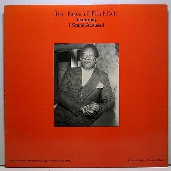 レコードメイン画像：試聴 GREAT MODERN SOUL! FRANK DELL Two Faces '85 Valise レア