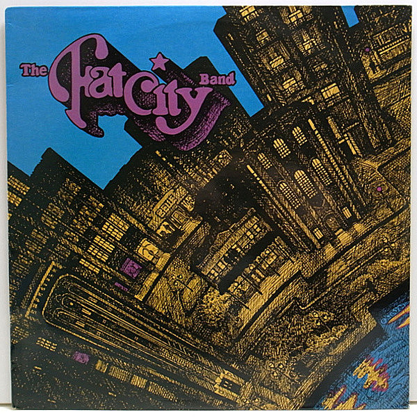 レコードメイン画像：【ALLEN TOUSSAINTプロデュース】自主製作盤 FAT CITY BAND S.T ('85 Va-Voom) アラン・トゥーサンのロックプロジェクト Private マイナー