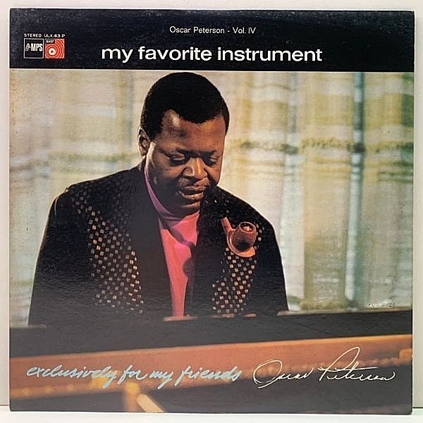 レコードメイン画像：良好!! OSCAR PETERSON My Favorite Instrument オスカー・ピーターソン・ソロ (MPS) JPNプレス 解説付き LP