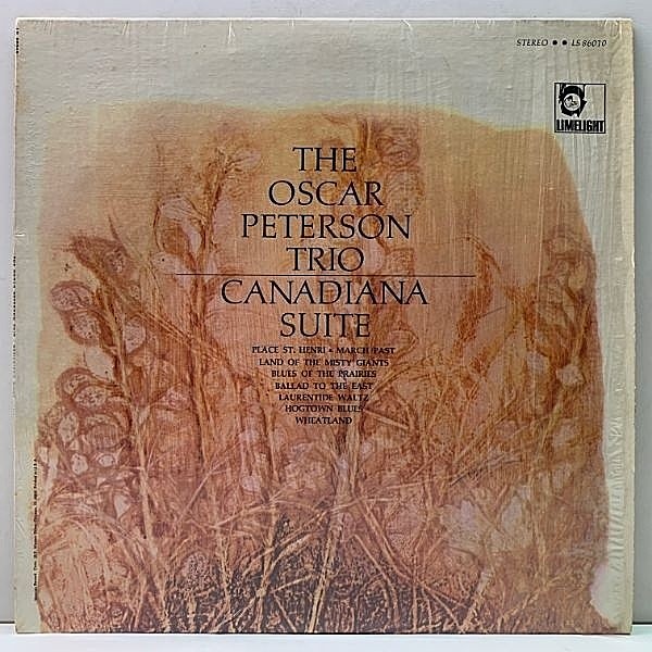 レコードメイン画像：シュリンク良好!! USプレス OSCAR PETERSON Canadiana Suite (Limelight) We Get Requestと同年に吹き込み w/Ray Brown, Ed Thigpen