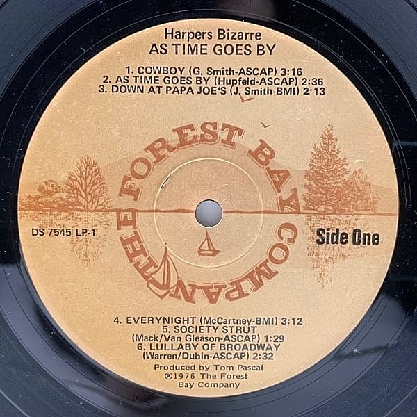 HARPERS BIZARRE / As Time Goes By (LP) / The Forest Bay