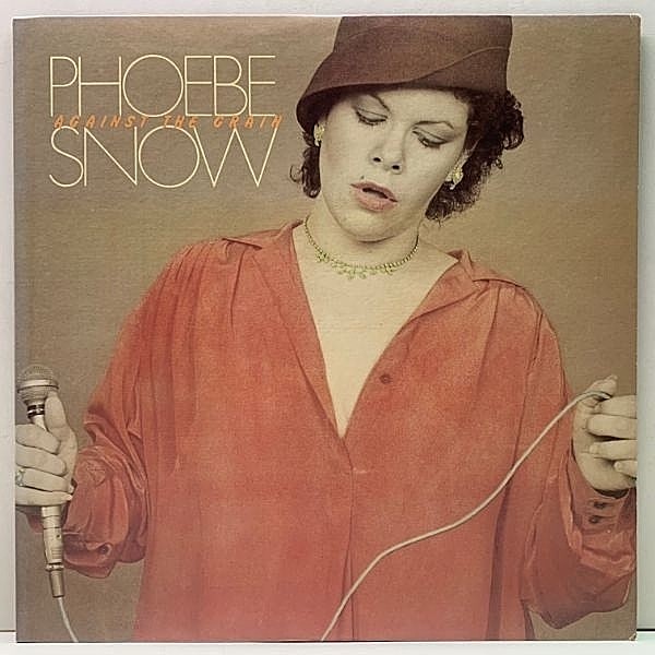 レコードメイン画像：美品!! PHOEBE SNOW Against The Grain ('78 CBS Sony) w/ RALPH MCDONALD, DAVE GRUSIN フィービ・スノウ JPNオリジナル LP