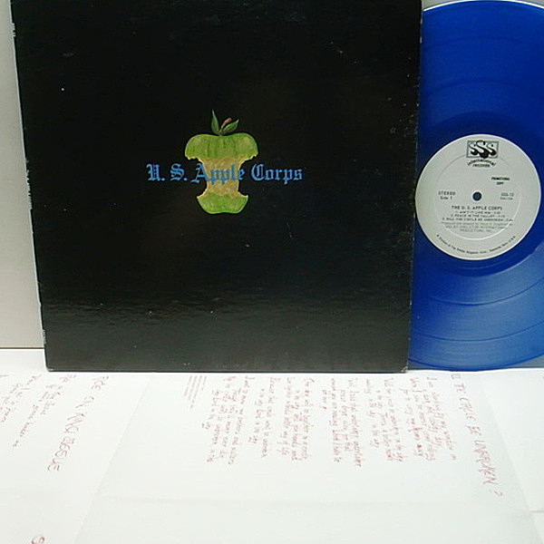 レコードメイン画像：白プロモ BlueWax 美盤!! USオリジナル U.S. APPLE CORPS Same ('70 SSS International) 唯一作品 マイナー・へヴィ・サイケ 青盤 LP