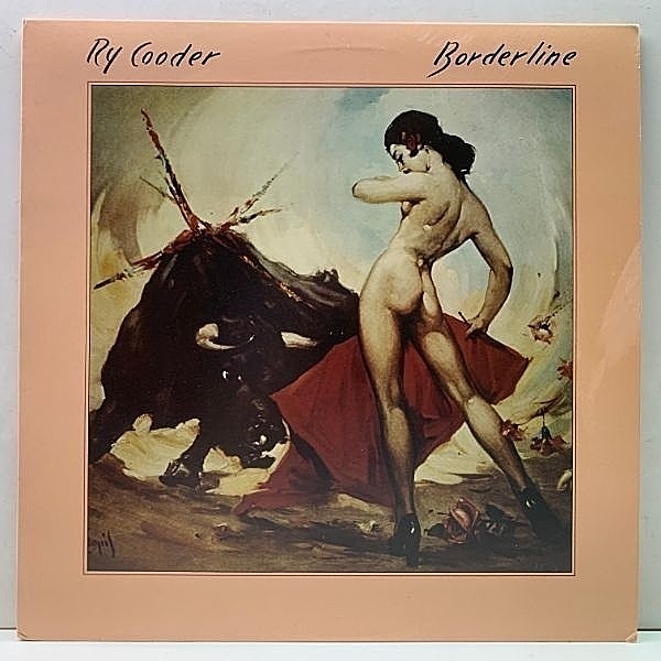 レコードメイン画像：美品!! 初版 横縞ボーダー USオリジナル RY COODER Borderline ('80 Warner Bros.) ライ・クーダー／ボーダーライン 米 初回プレス LP