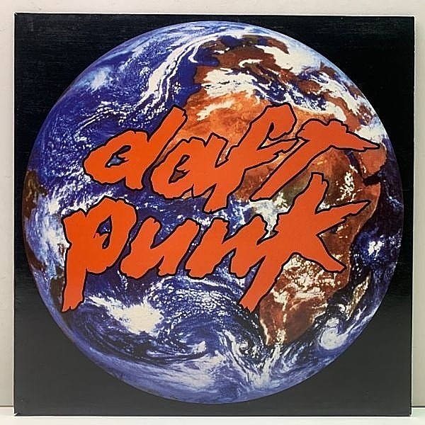 レコードメイン画像：'97年 UK & France 共通オリジナル DAFT PUNK Around The World (Virgin) ダフトパンク Motorbass Vice Mix, Teachers - Extended Mix 収録
