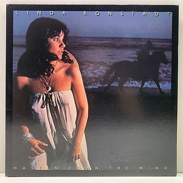 レコードメイン画像：レアな美品!! 初版 7E規格 USオリジナル LINDA RONSTADT Hasten Down The Wind ('76 Asylum) リンダ・ロンシュタット 絶頂期の名作