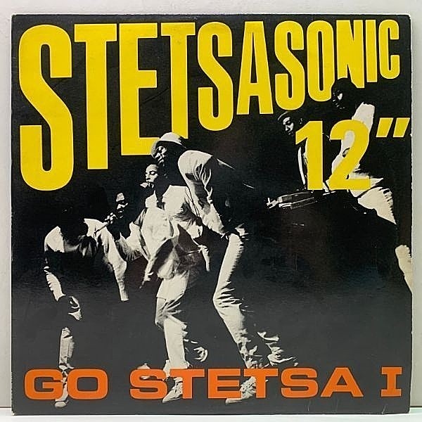 レコードメイン画像：良好!! USオリジナル STETSASONIC Go Stetsa I ('87 Tommy Boy) Go Brooklyn, On Fire サンプリング ネタ