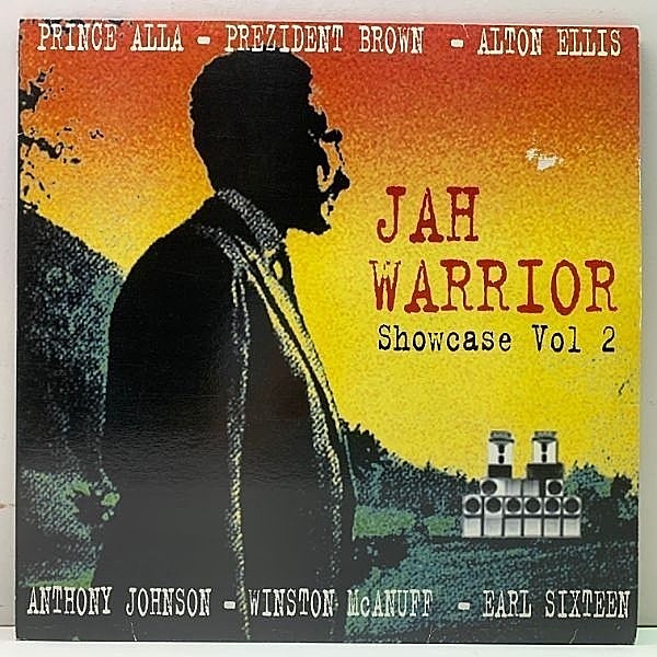 レコードメイン画像：【各ダブVer.も収録】珍盤!! UKオリジナル PRINCE ALLA Jah Warrior Showcase Vol. 2 | Alton Ellis ほか New Roots Reggae, Dub