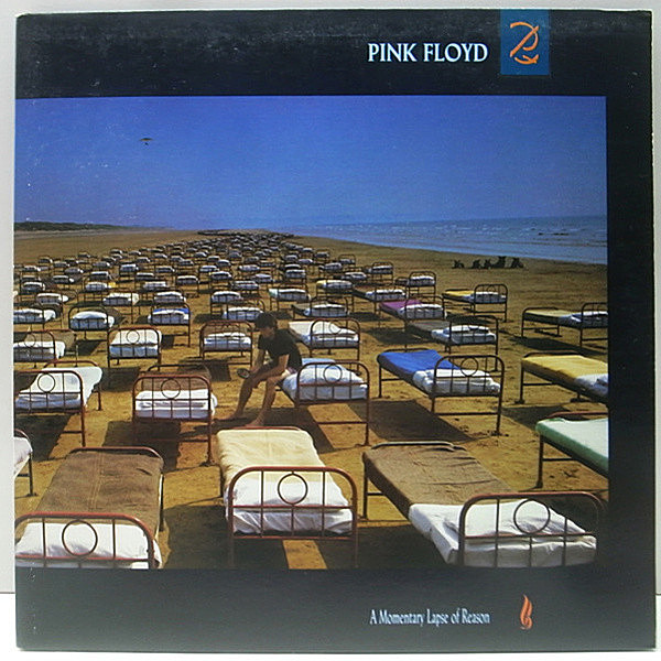 レコードメイン画像：美品 1Aマト USオリジナル PINK FLOYD A Momentary Lapse Of Reason 鬱 ('87 Columbia) 米 LP 新生ピンク・フロイド第一弾！