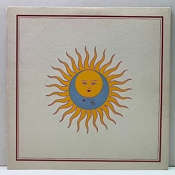 レコードメイン画像：良好盤!! LP キング・クリムゾン 太陽と戦慄 KING CRIMSON Larks' Tongues In Aspic (Atlantic P-8330A) '73年 JPNオリジナル