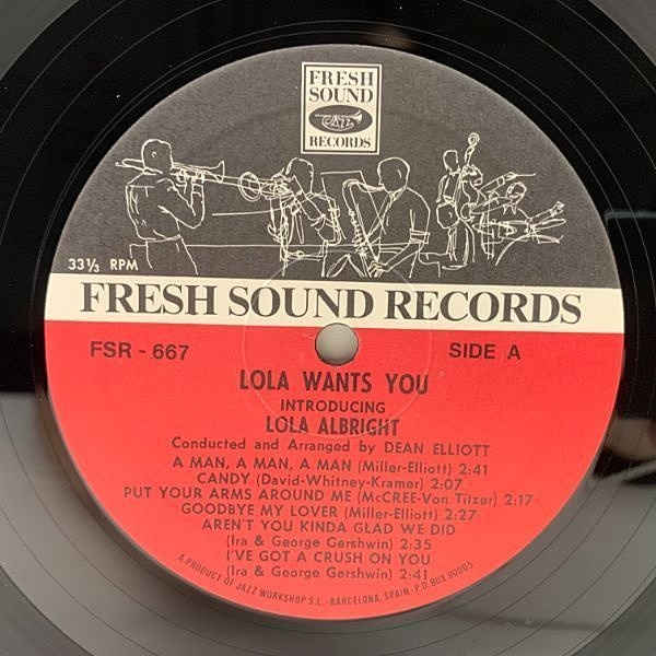 LOLA ALBRIGHT / Lola Wants You (LP) / Fresh Sound | WAXPEND