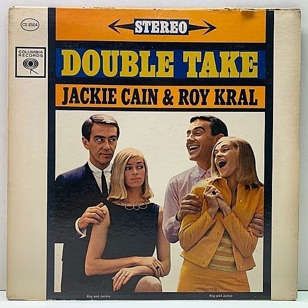レコードメイン画像：良好盤!! 初版 6eye 米オリジナル JACKIE CAIN & ROY KRAL ('61 Columbia) ジャッキー＆ロイ 名盤 LP ステレオ 優秀録音