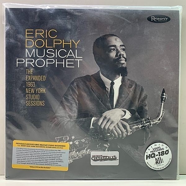 レコードメイン画像：【LTD Numbered, 3000】3LP 極美品 ERIC DOLPHY Musical Prophet (The Expanded 1963 New York Studio Sessions) 未発表音源 外袋など完品