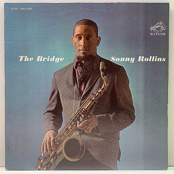 レコードメイン画像：良好!! LIVING STEREO 深溝 1stニッパー 銀文字 深溝 CAオリジナル SONNY ROLLINS The Bridge ('62 RCA) JIM HALLとの対話が愉しいステレオ